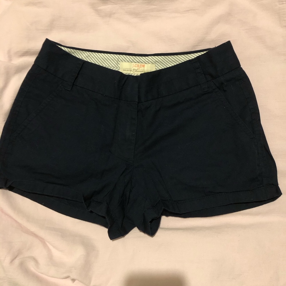 J Crew Navy Chino Short